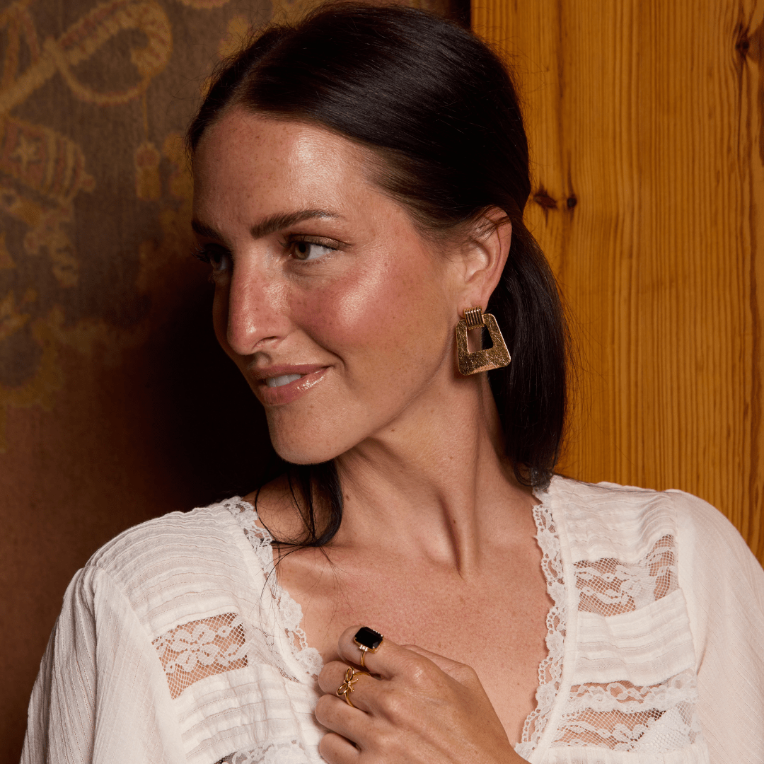 Vintage Gold Mixed Metal Avery