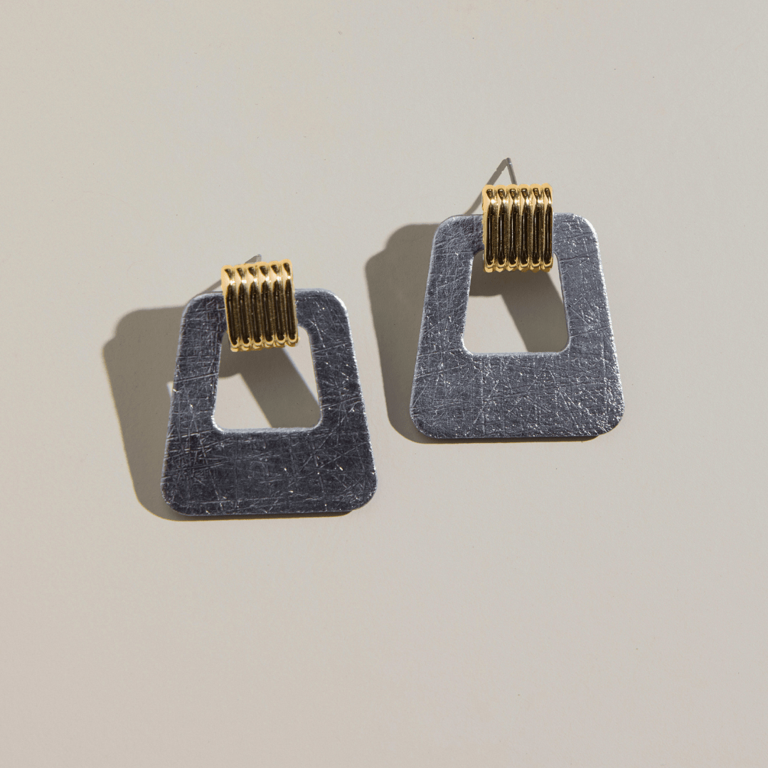 Vintage Silver Mixed Metal Avery