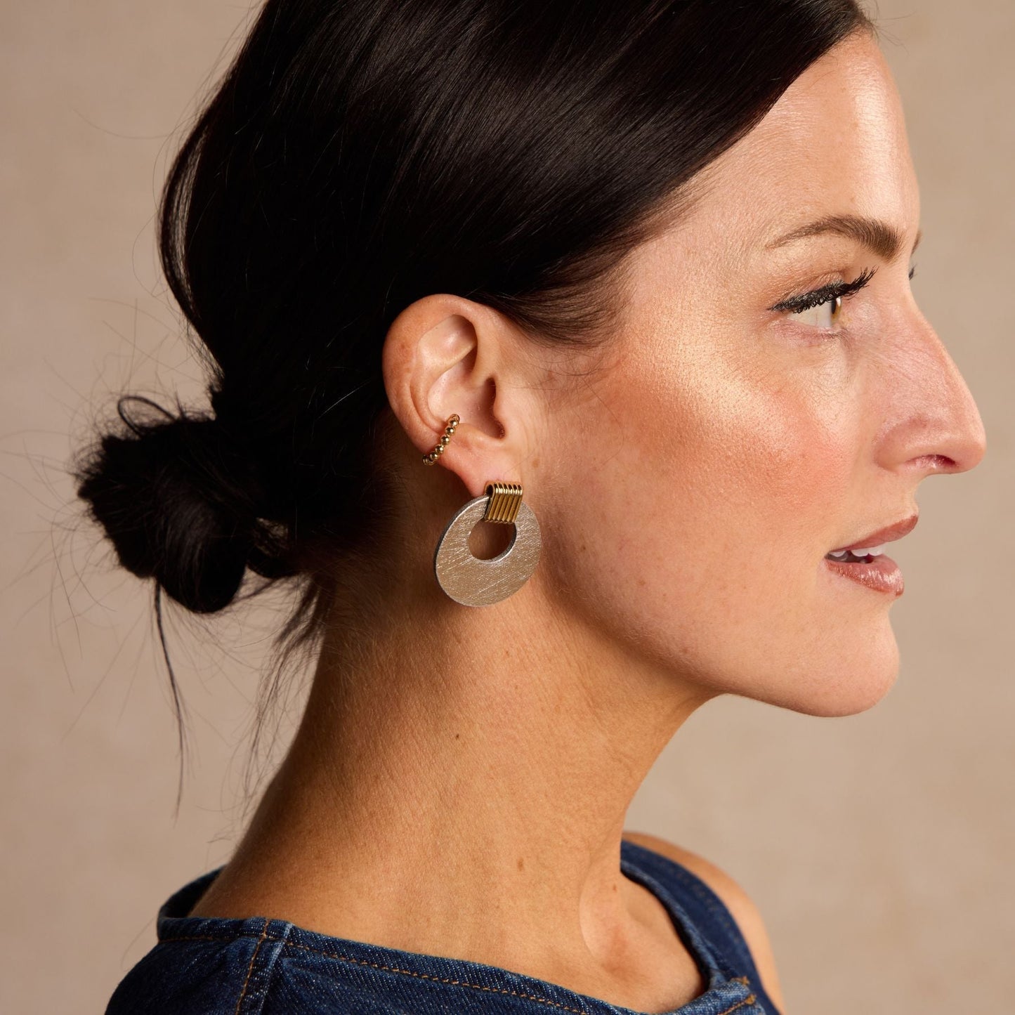 Vintage Silver Mixed Metal Evan