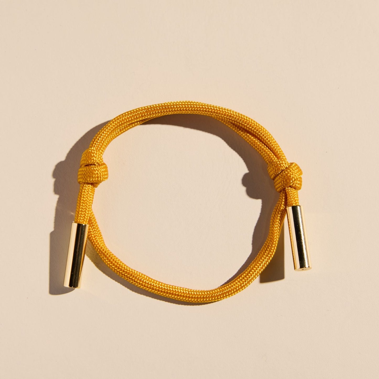 Yellow Cord Bracelet